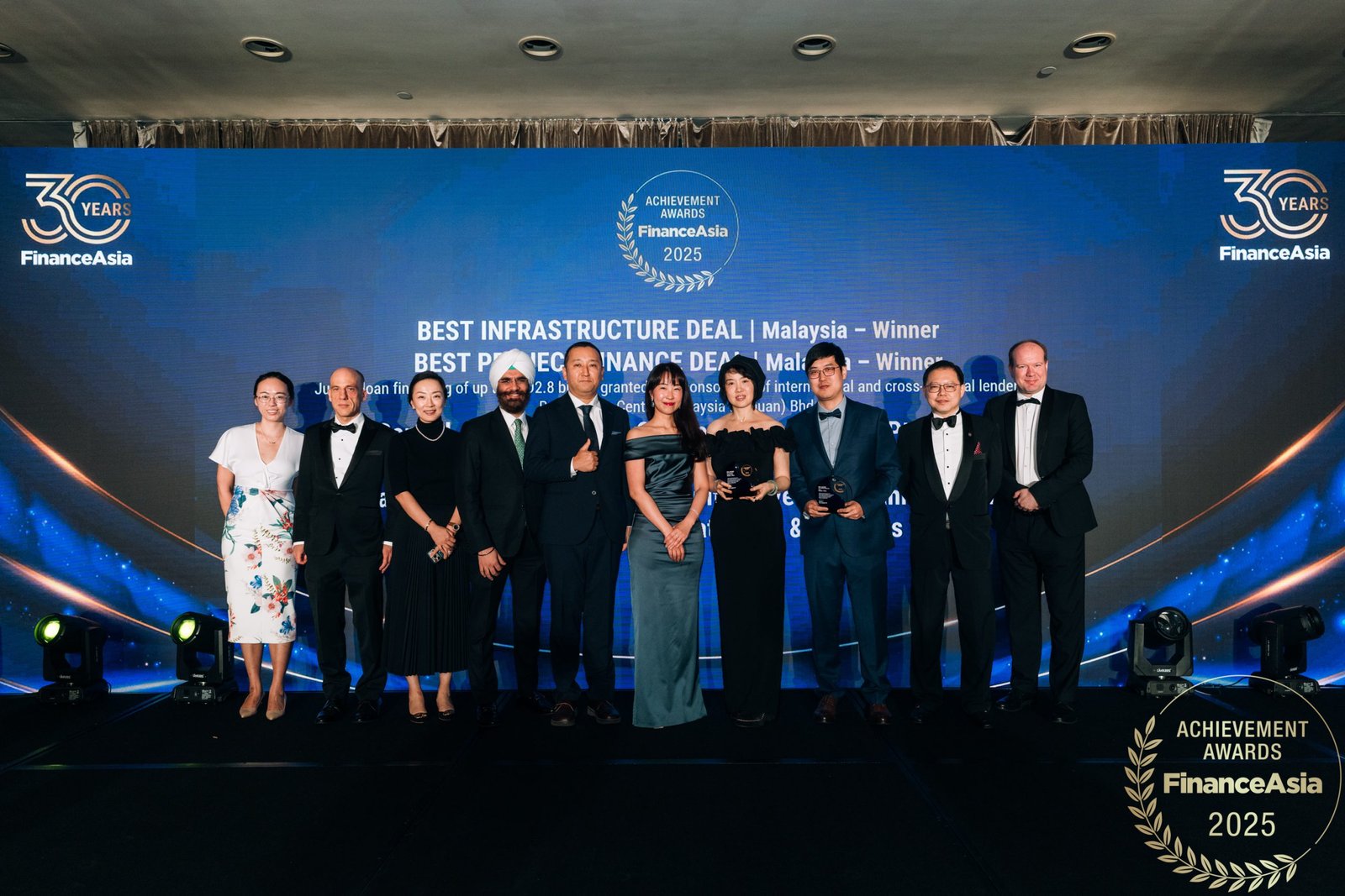 Dual Wins at FinanceAsia Awards for Malaysia’s Top Infrastructure Deals